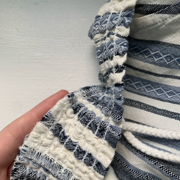 ALMOST FAMOUS Blue and White shorts SIZE MEDIUM - Picture 4 of 4